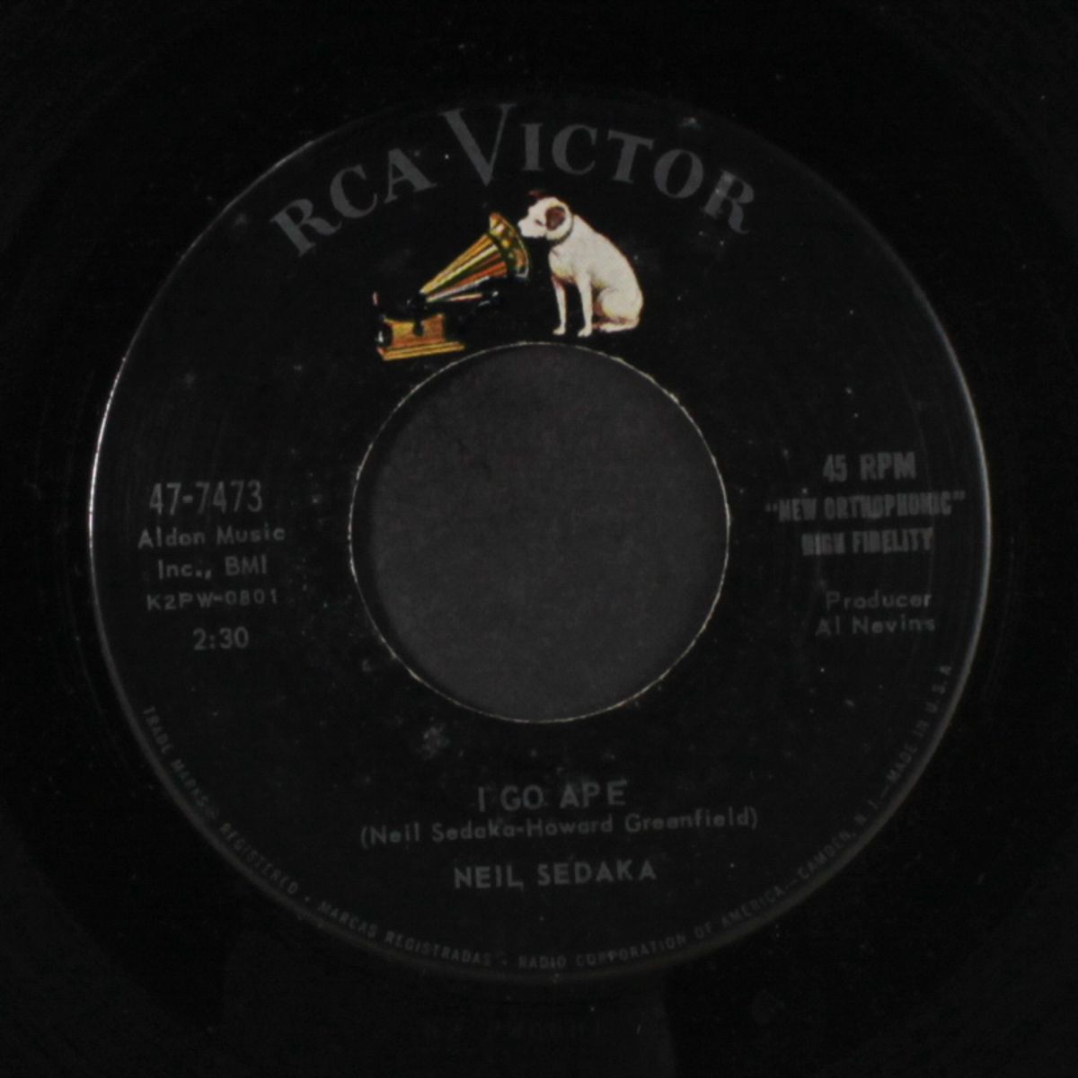 i go ape / moon of gold by NEIL SEDAKA