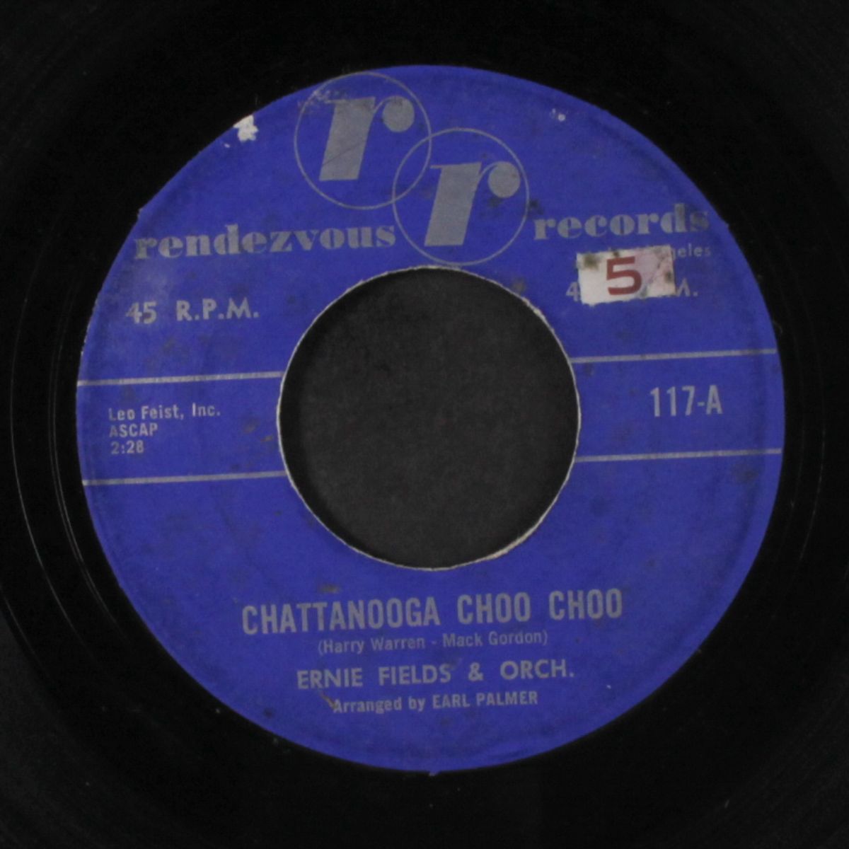 workin' out / chattanooga choo choo by ERNIE FIELDS