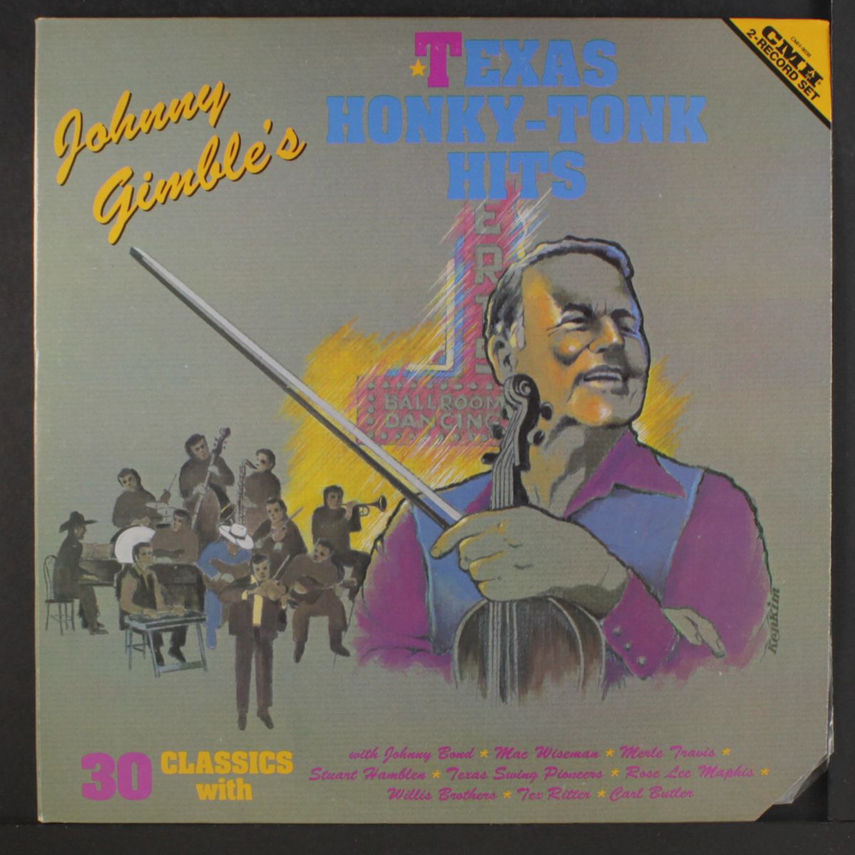 texas honky-tonk hits by JOHNNY GIMBLE