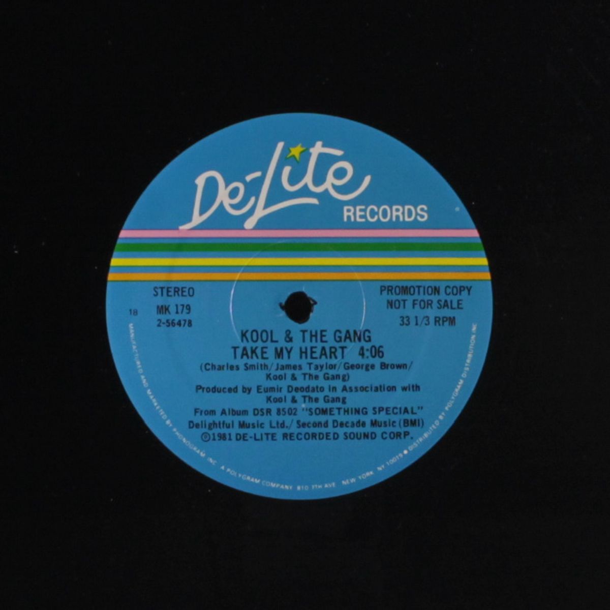 take my heart / same by KOOL & THE GANG