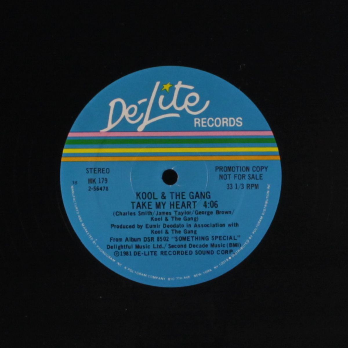 take my heart / same by KOOL & THE GANG