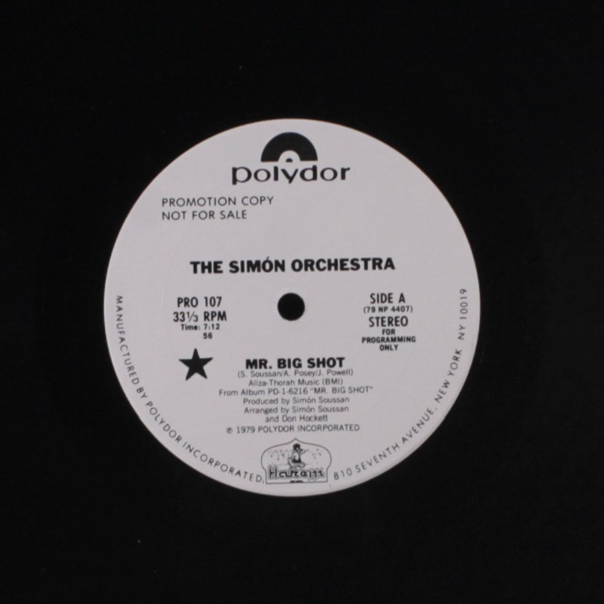 mr. big shot / i close my eyes and count to ten by SIMON ORCHESTRA