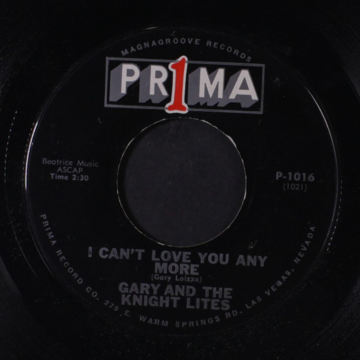 will you go steady / i can't love you anymore by GARY & KNIGHT LITES
