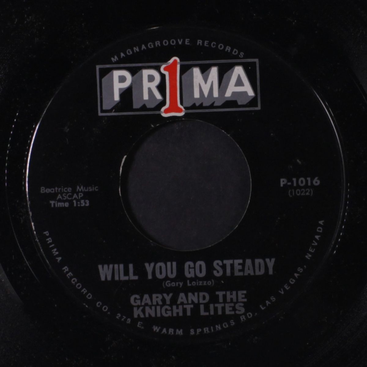 will you go steady / i can't love you anymore by GARY & KNIGHT LITES