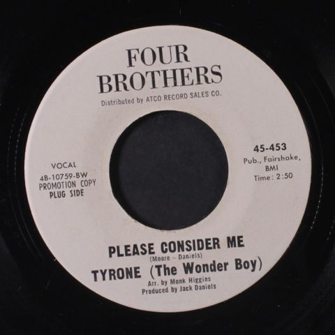 TYRONE (THE WONDER BOY)