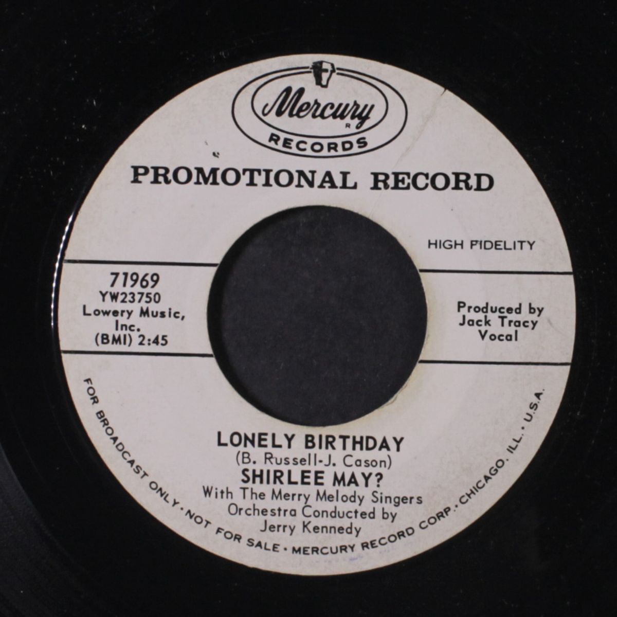 little sally water / lonely birthday by SHIRLEE MAY?