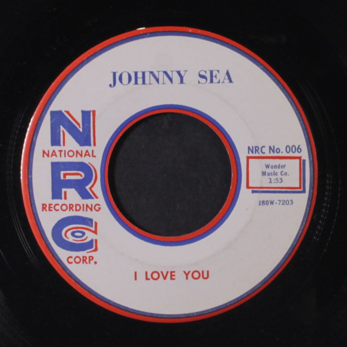 it won't be easy to forget / i love you by JOHNNY SEA