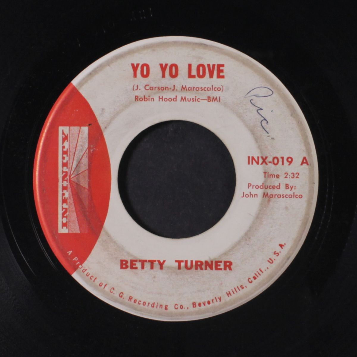 stay away from jim / yo yo love by BETTY TURNER