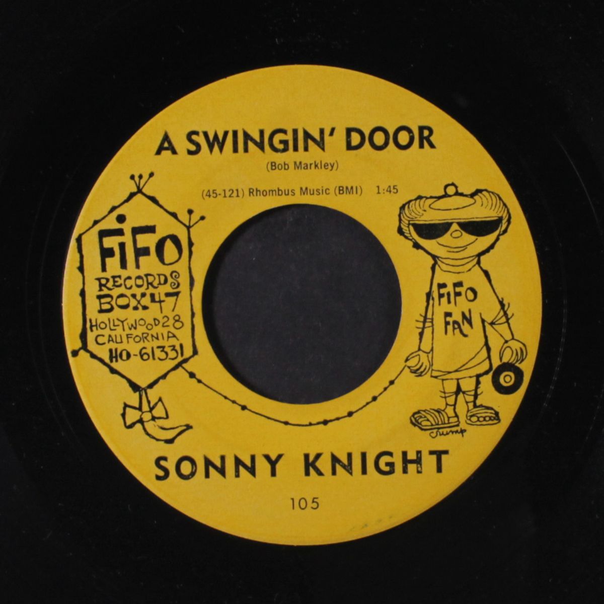 a swingin' door / small girl, big world by SONNY KNIGHT