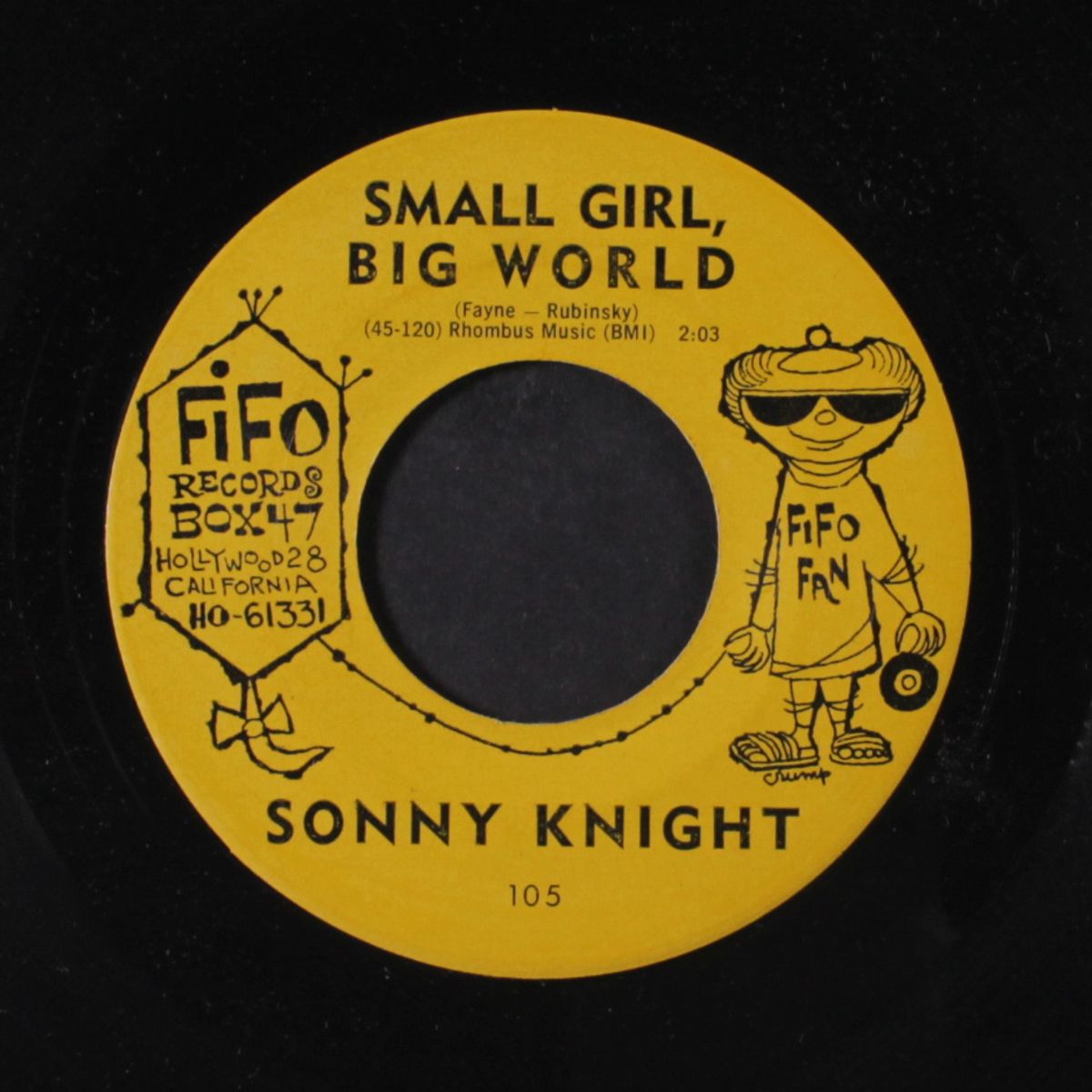 a swingin' door / small girl, big world by SONNY KNIGHT