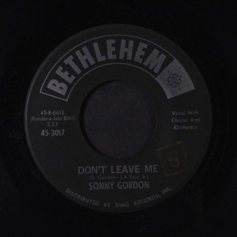 SONNY GORDON