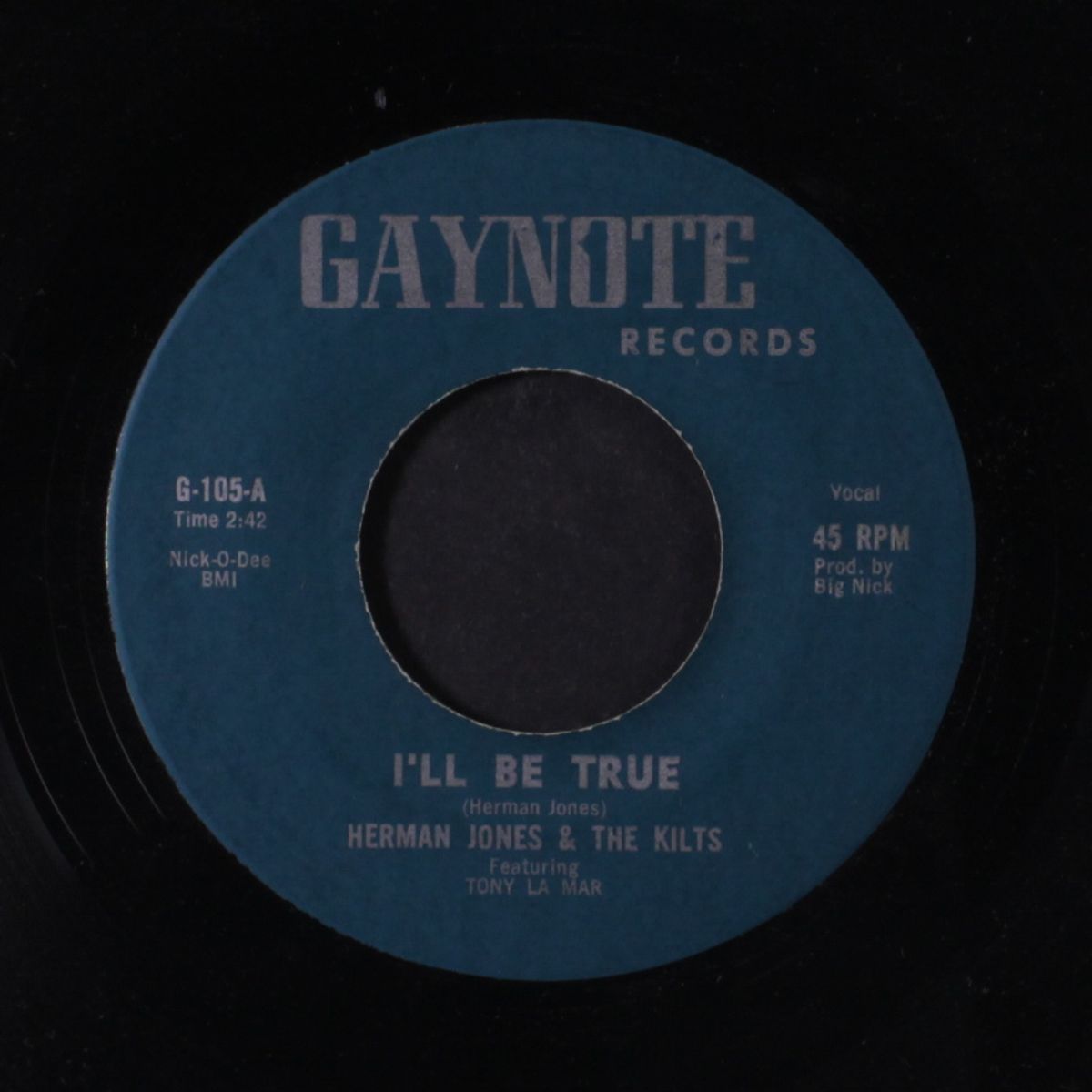 i'll be true / mashed potatoes by HERMAN JONES & KILTS