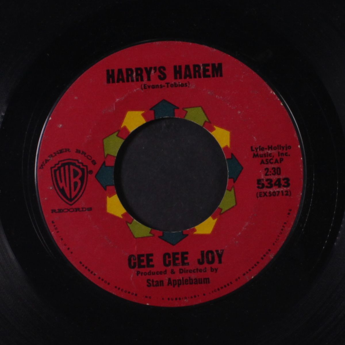 harry's harem / gotta give my teardrops a chance to dry by CEE CEE JOY