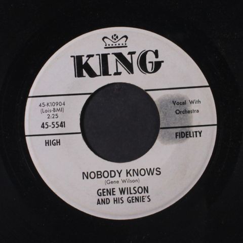 GENE WILSON & HIS GENIES