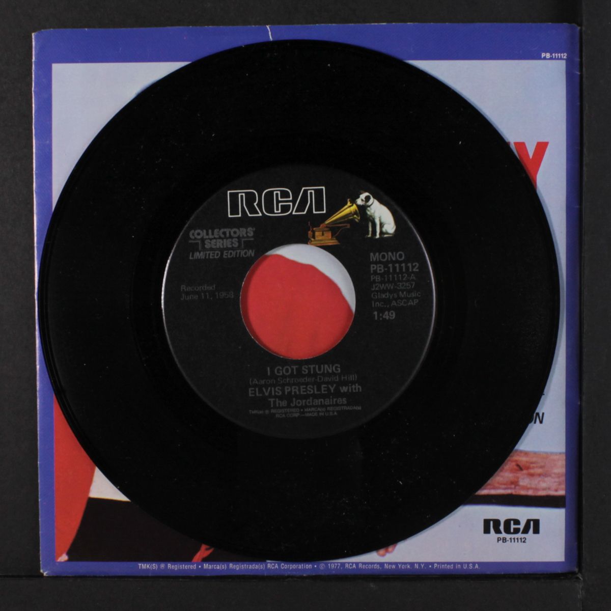 i got stung / one night by ELVIS PRESLEY