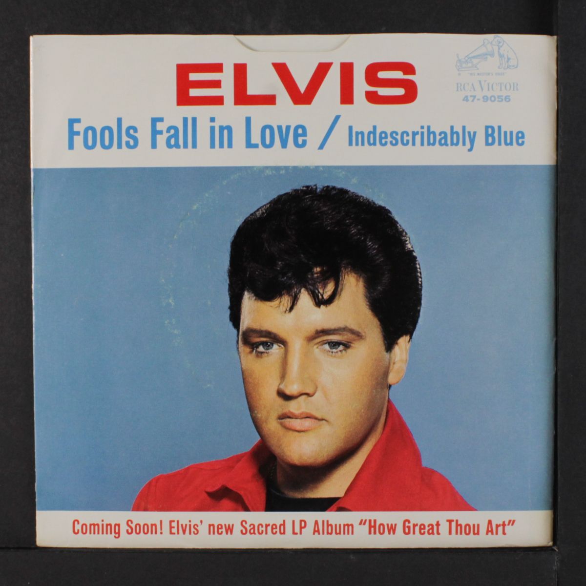 indescribably blue / fools fall in love by ELVIS PRESLEY