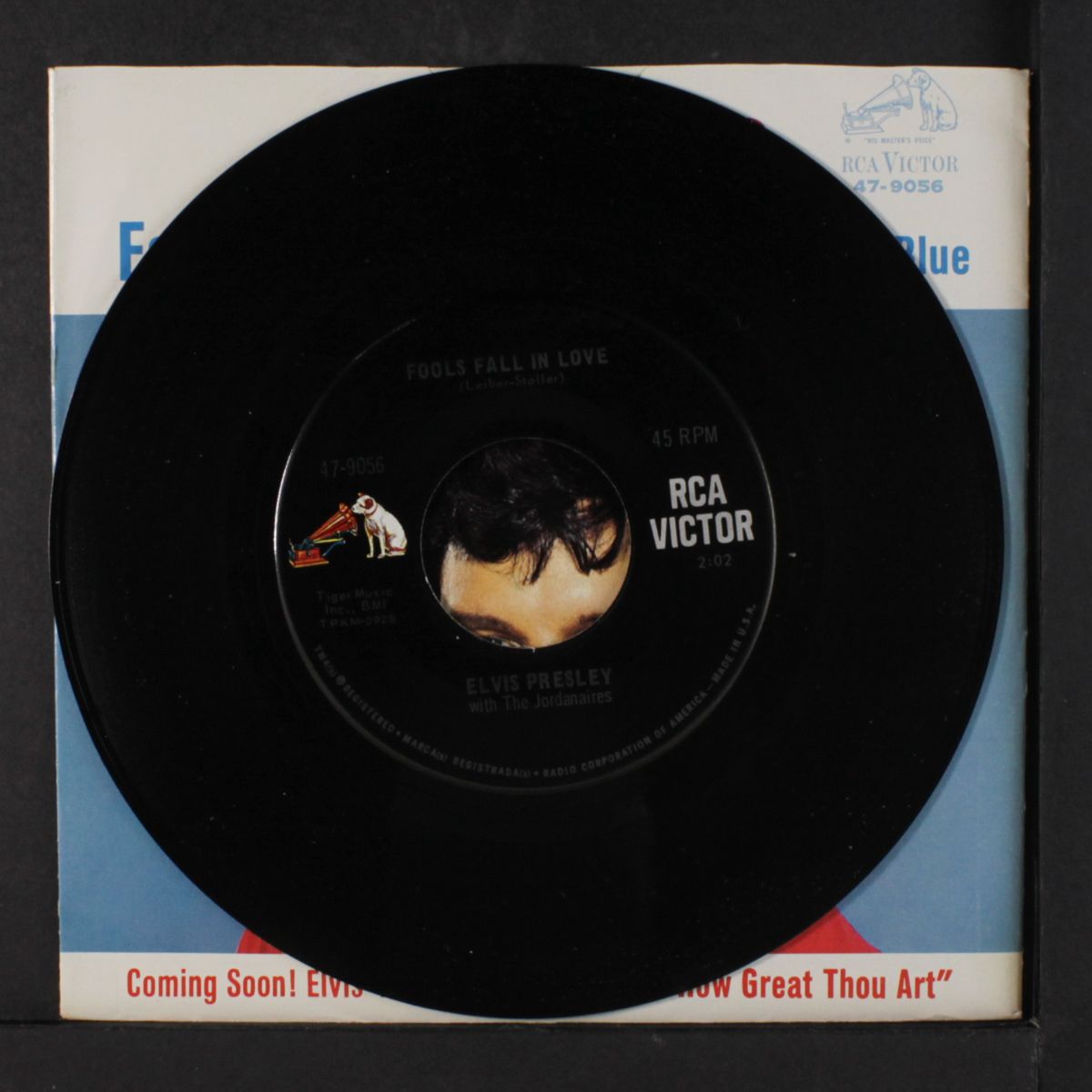 indescribably blue / fools fall in love by ELVIS PRESLEY