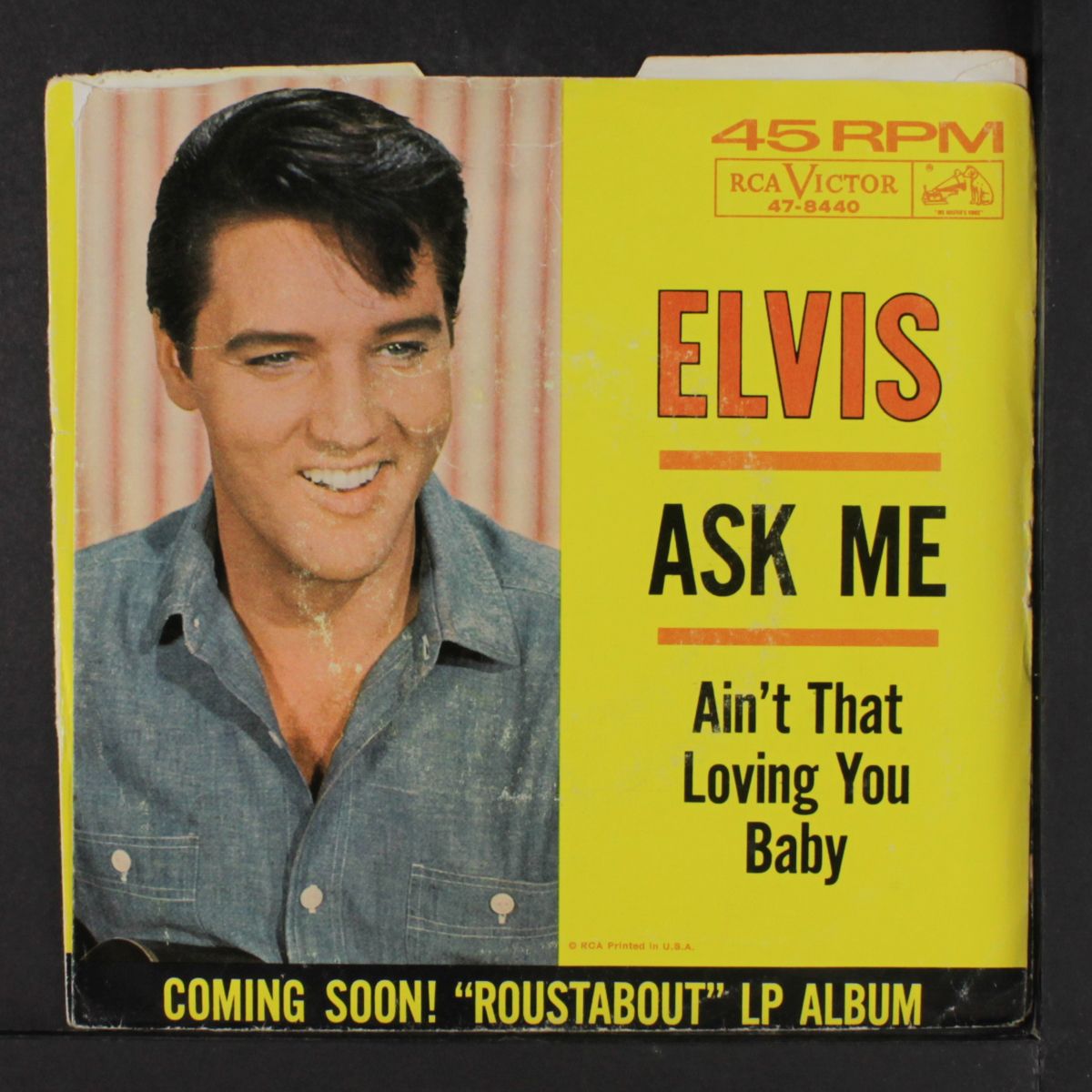ain't that loving you baby / ask me by ELVIS PRESLEY