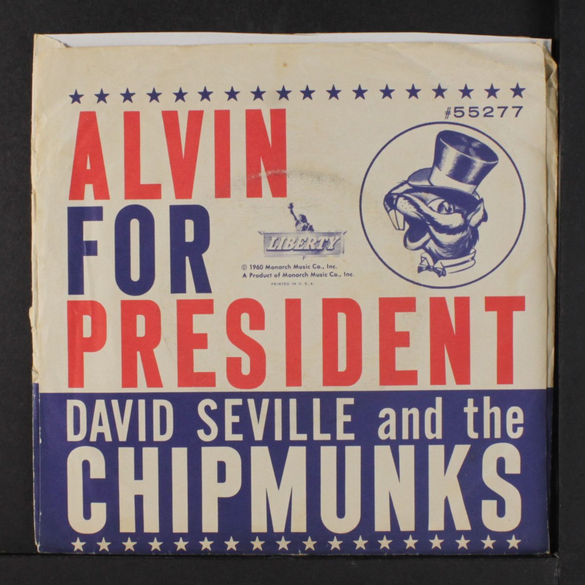 alvin for president / sack time by DAVID SEVILLE & CHIPMUNKS