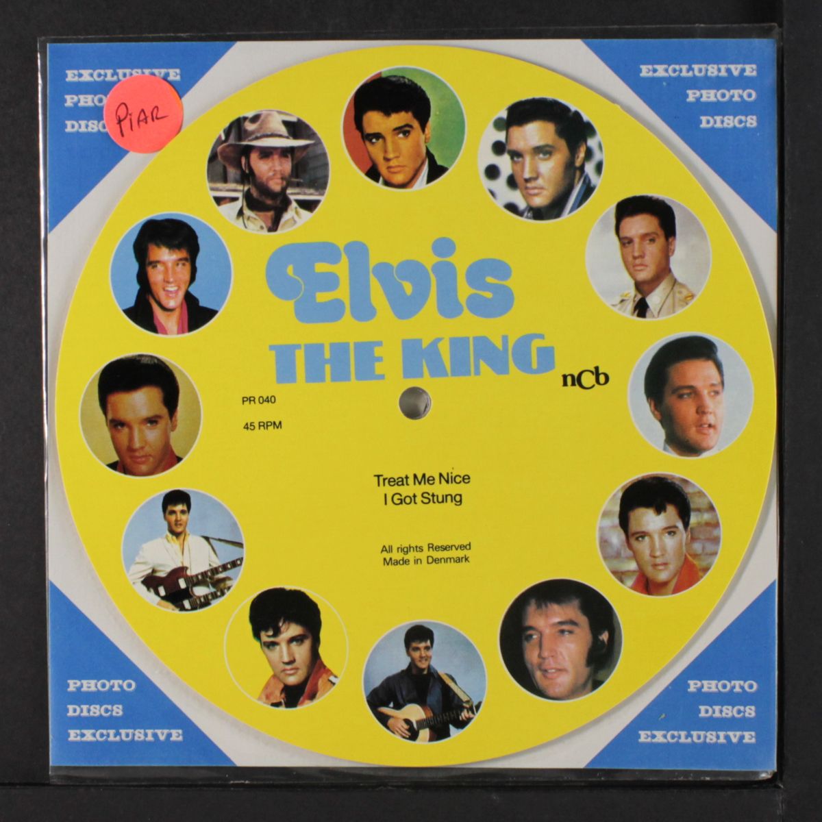 treat me nice / i got stung by ELVIS PRESLEY
