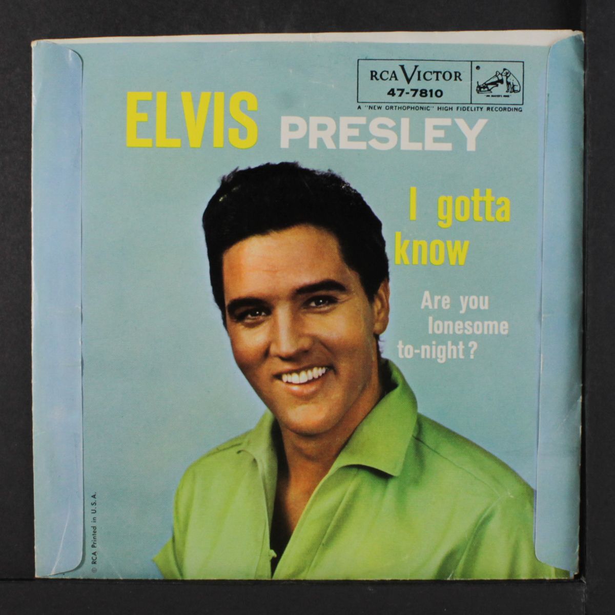 are you lonesome tonight / i gotta know by ELVIS PRESLEY