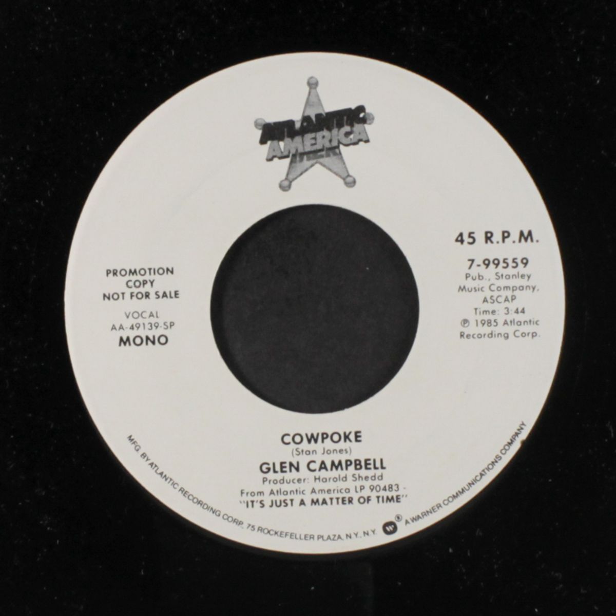 cowpoke / mono by GLEN CAMPBELL