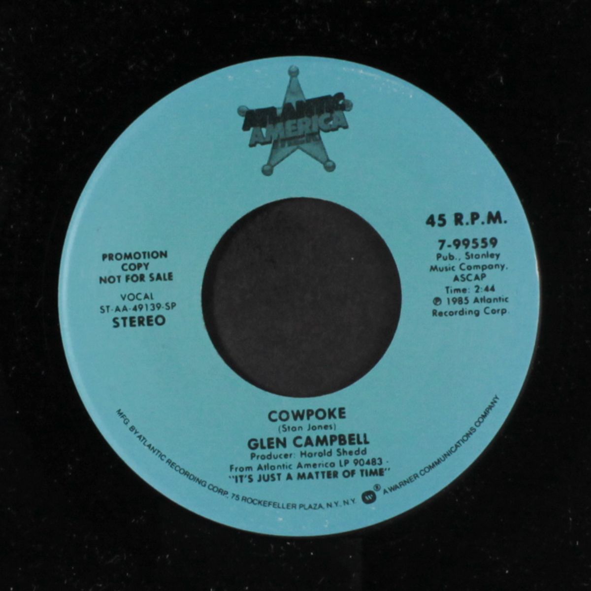 cowpoke / mono by GLEN CAMPBELL