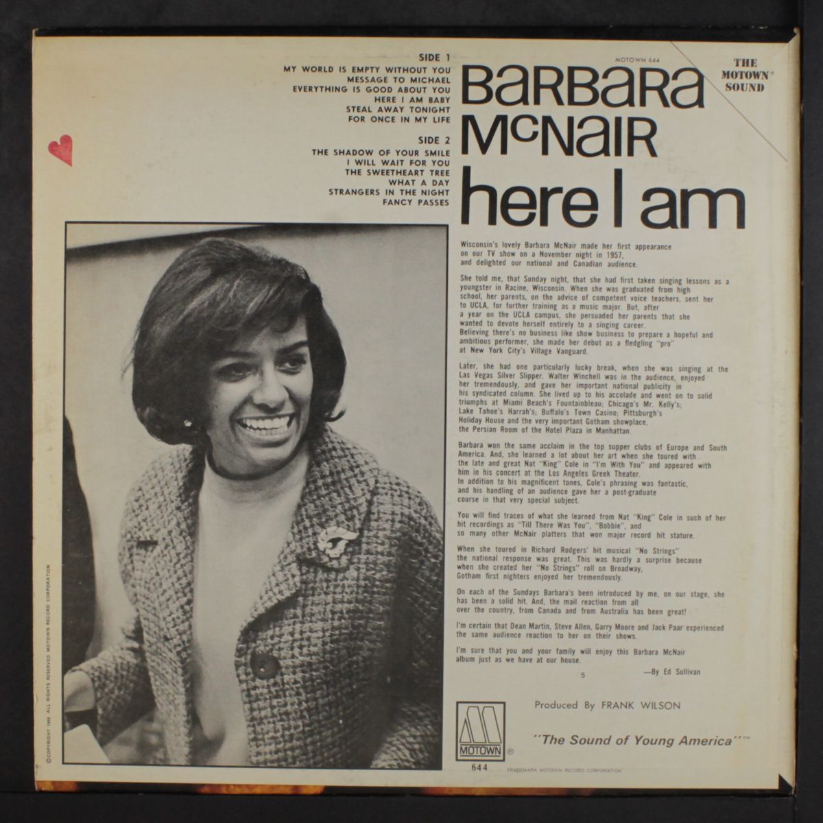 here i am by BARBARA MCNAIR
