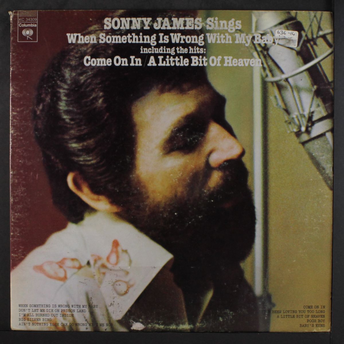 when something is wrong with my baby by SONNY JAMES
