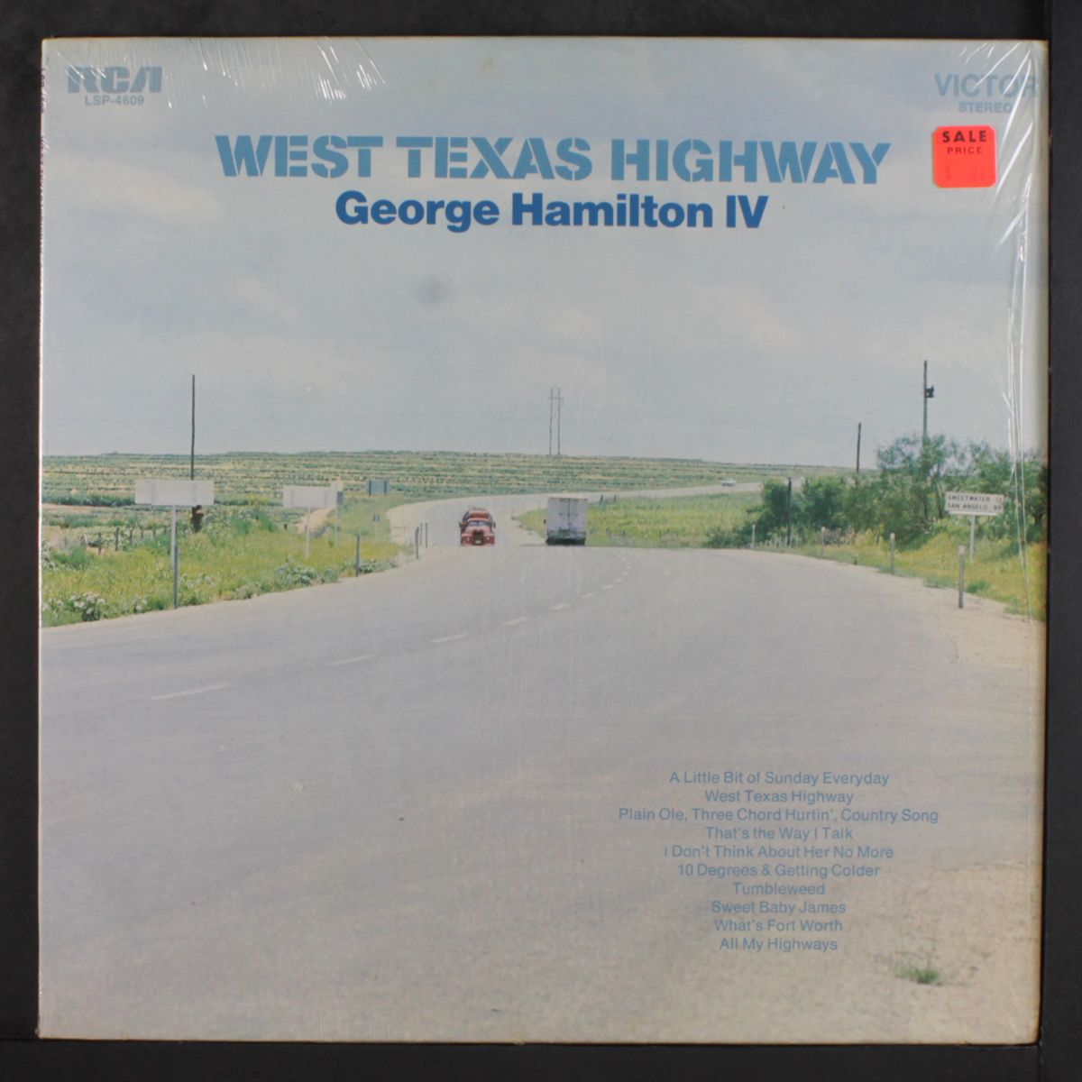 west texas highway by GEORGE HAMILTON IV
