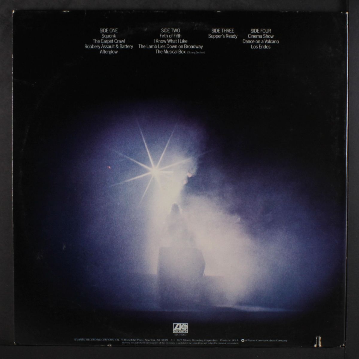 seconds out by GENESIS