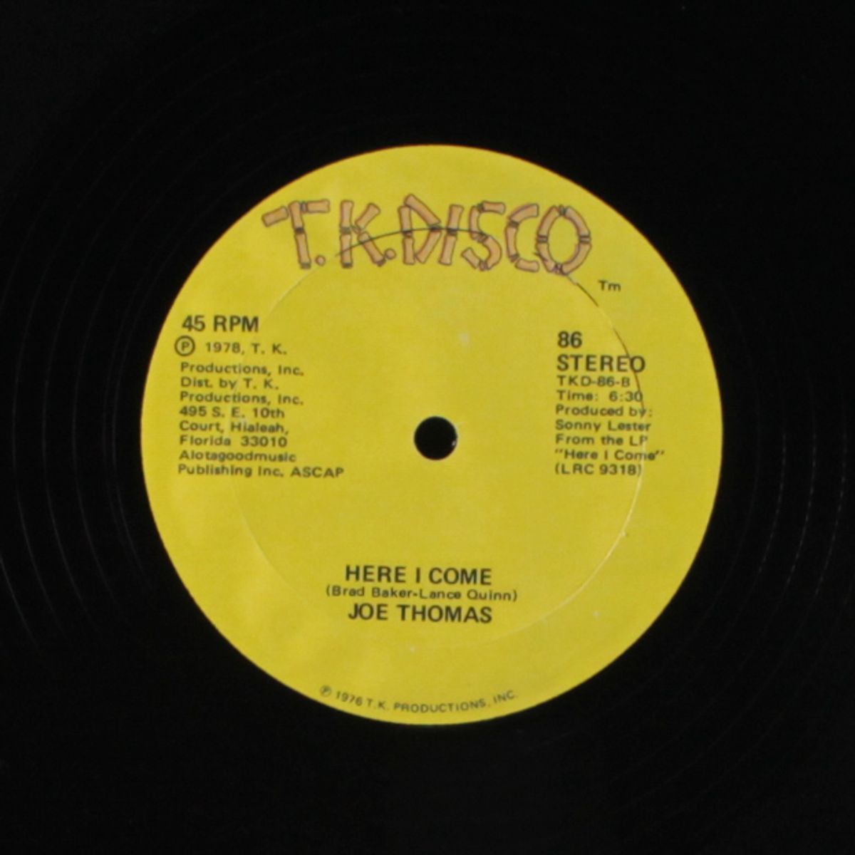 two doors down / here i come by JOE THOMAS
