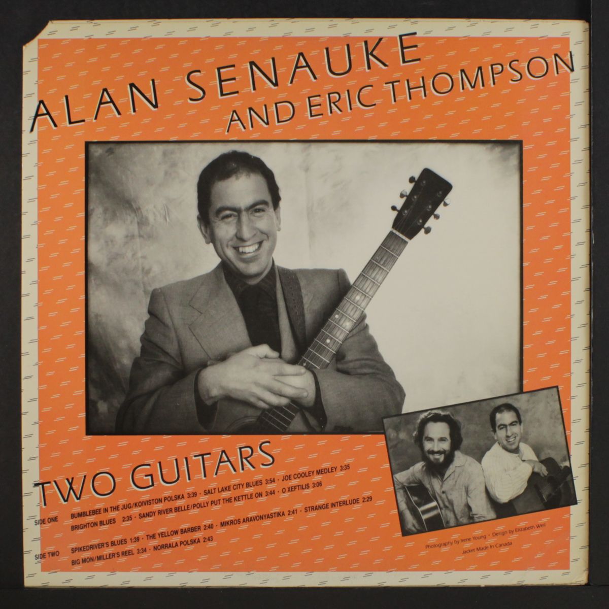 two guitars by ERIC THOMPSON & ALAN SENAUKE