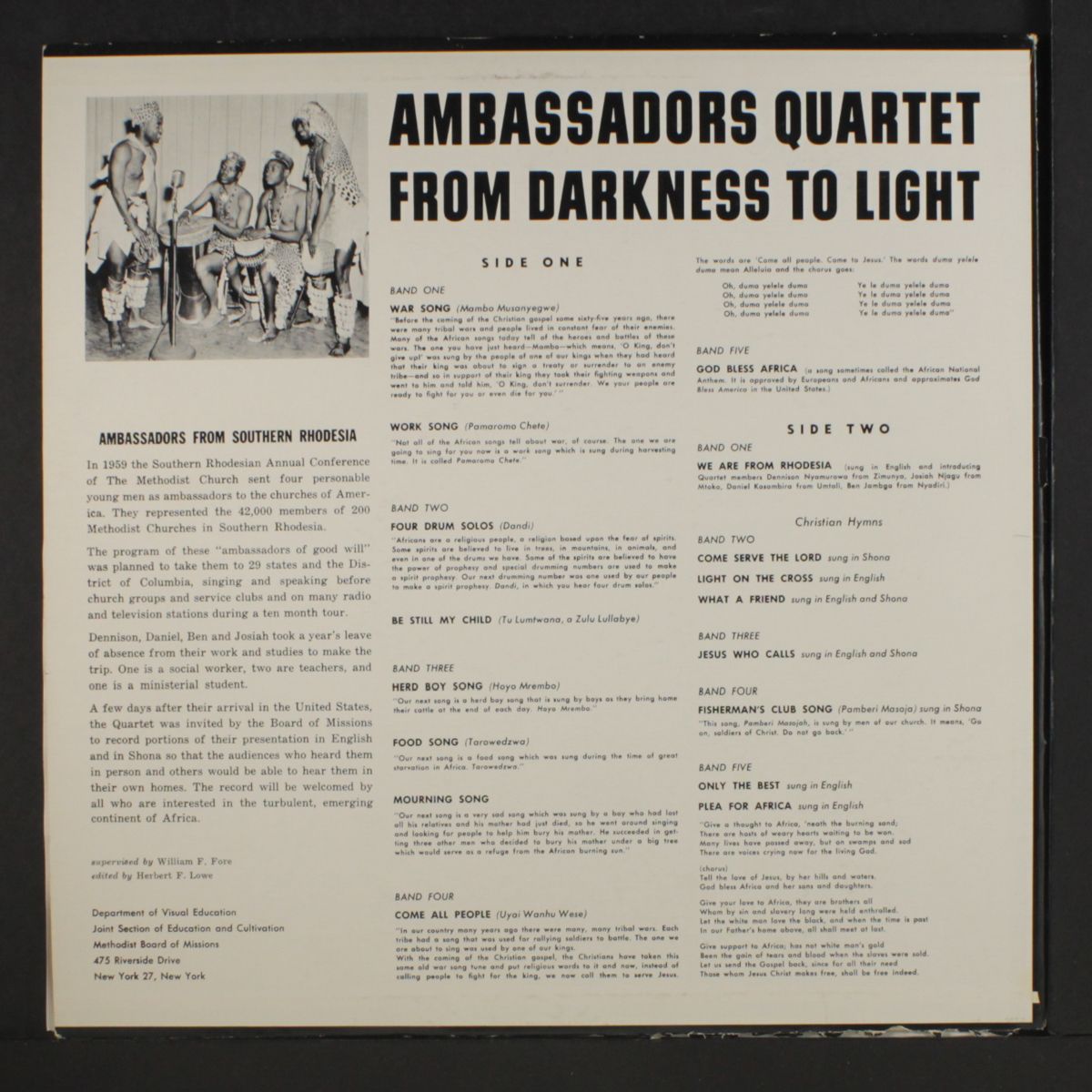 from darkness to light by AMBASSADORS