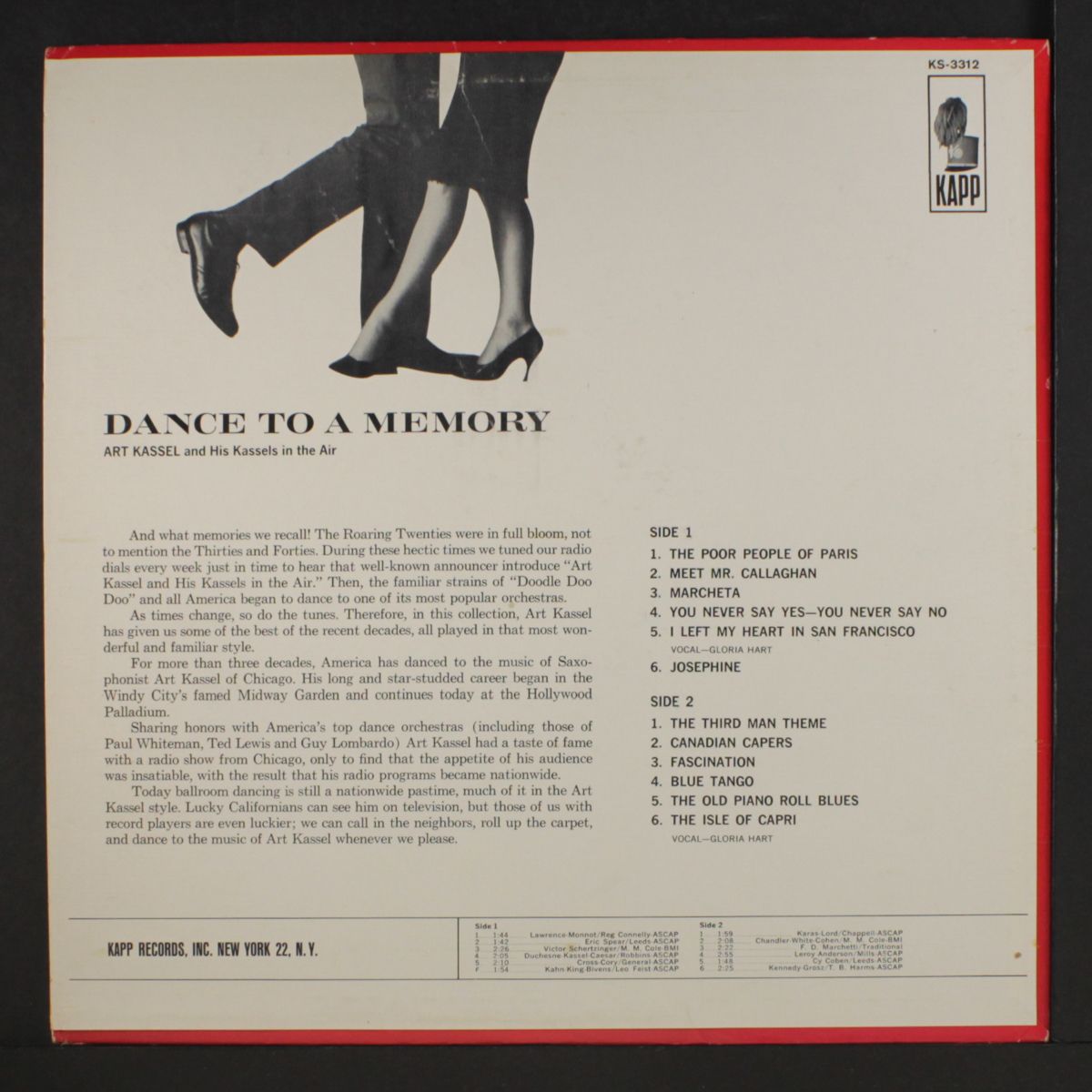 dance to a memory by ART KASSEL