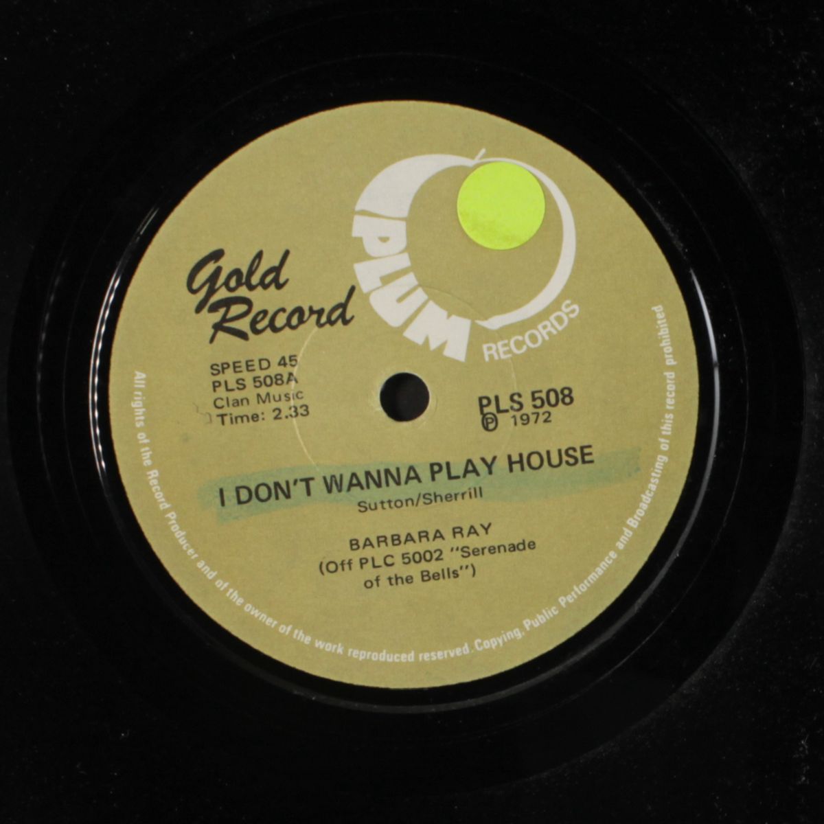 i don't wanna play house by BARBARA RAY