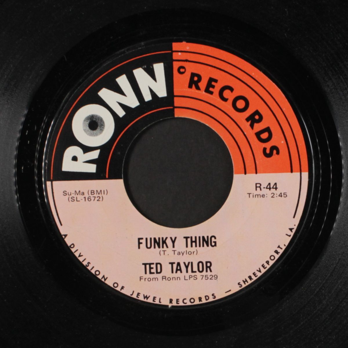 something strange is going on in my house / funky thing by TED TAYLOR