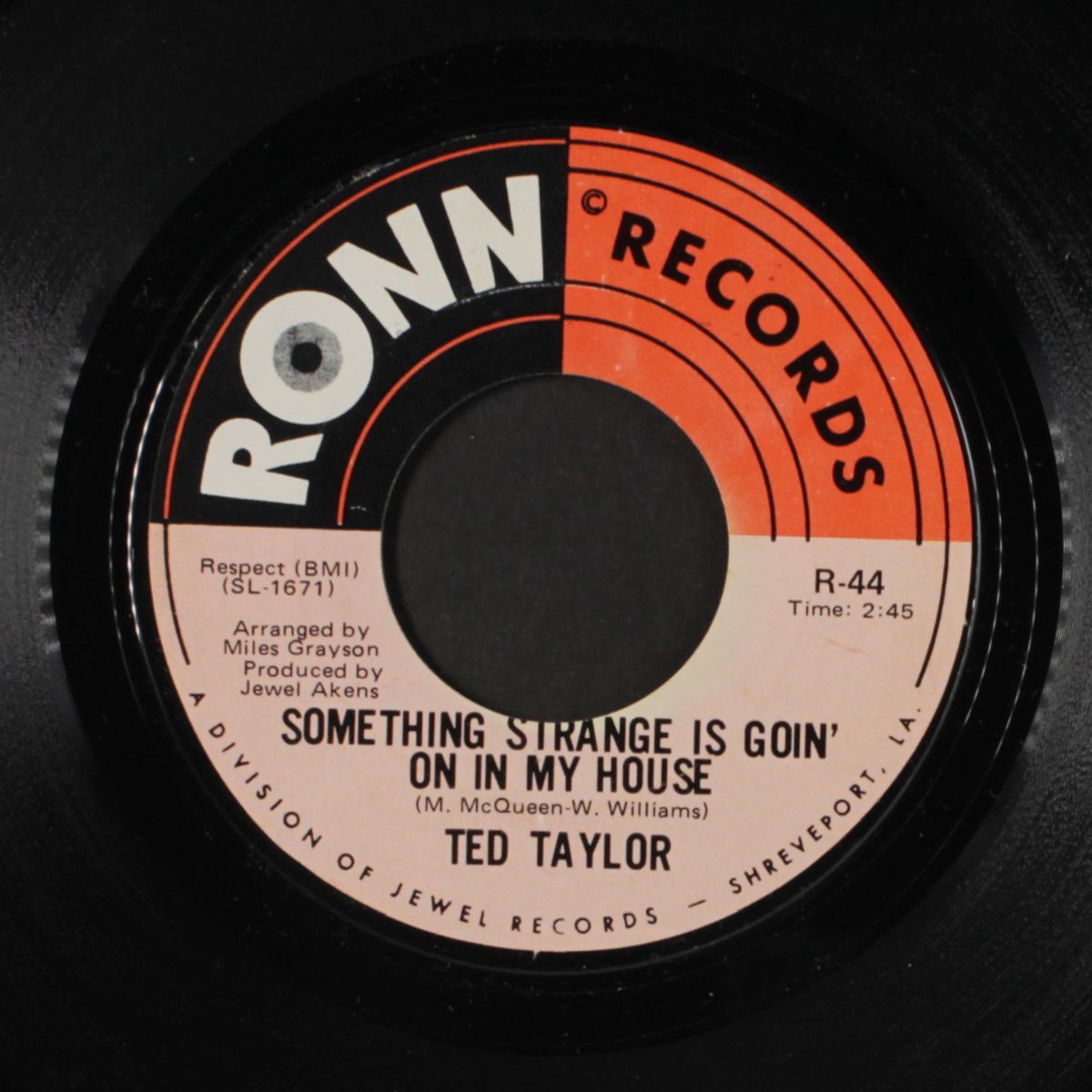 something strange is going on in my house / funky thing by TED TAYLOR