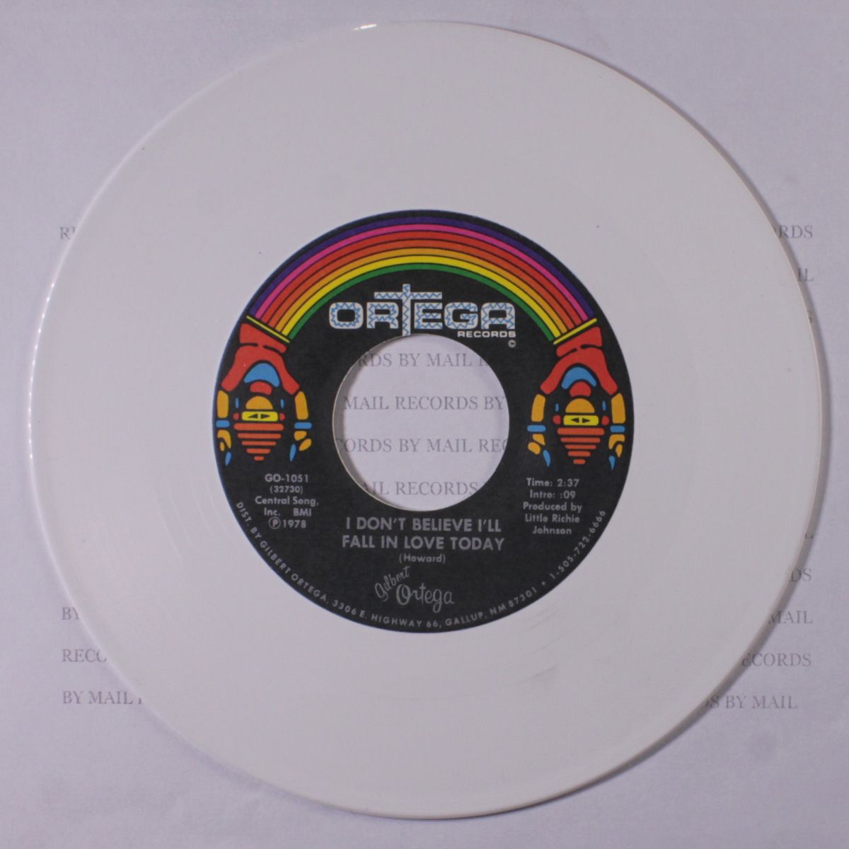 send me the pillow / i don't believe i'll fall in love today by GILBERT ORTEGA
