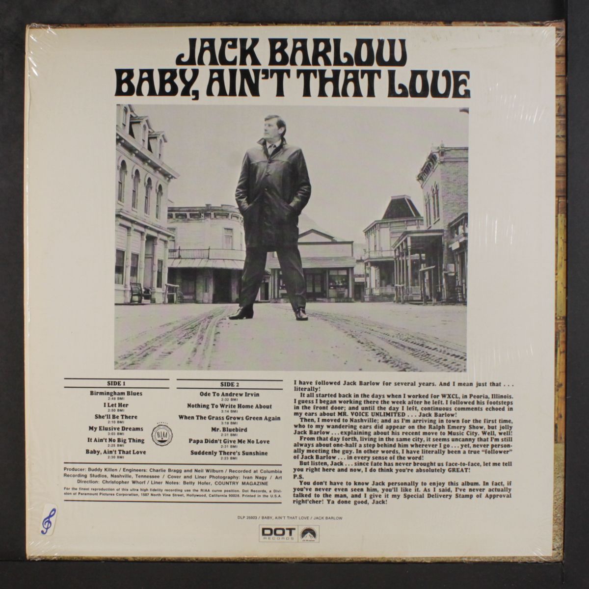 baby, ain't that love by JACK BARLOW