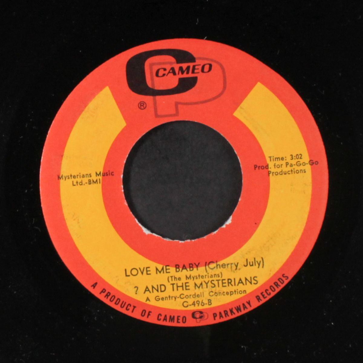 do something to me / love me baby by ? & THE MYSTERIANS