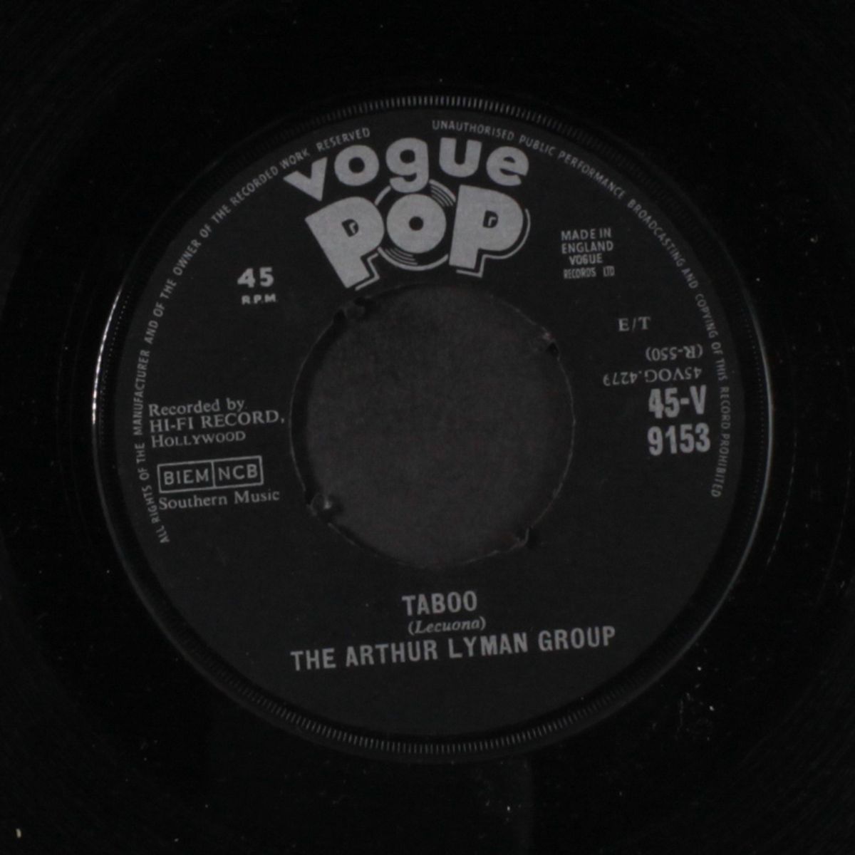 taboo by ARTHUR LYMAN