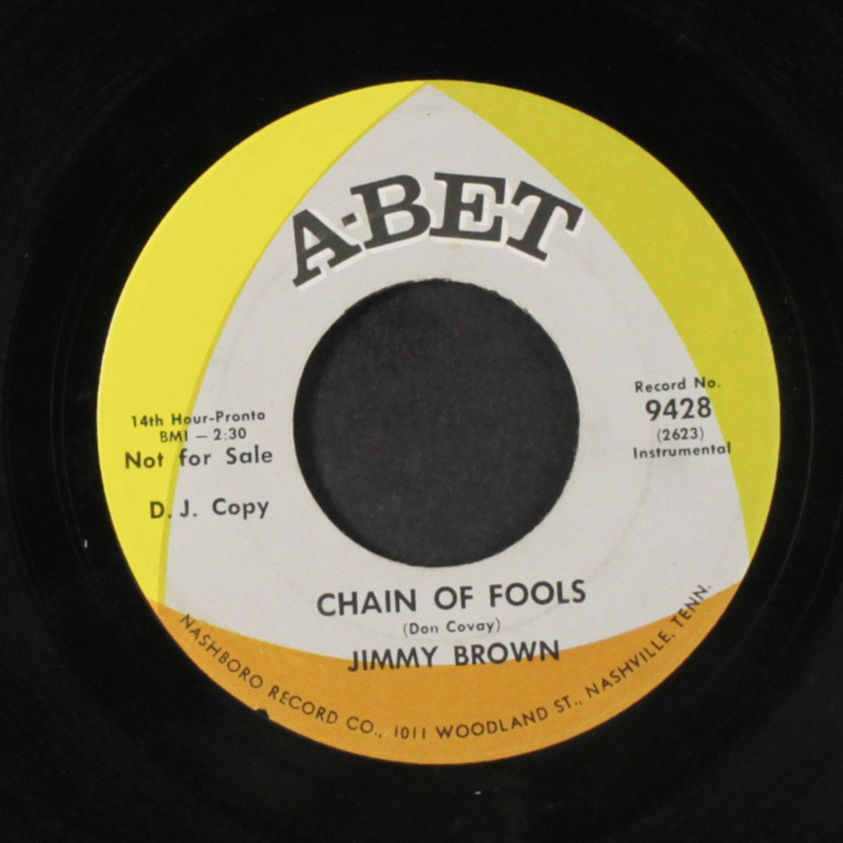 chain of fools / i heard it through the grapevine by JIMMY BROWN