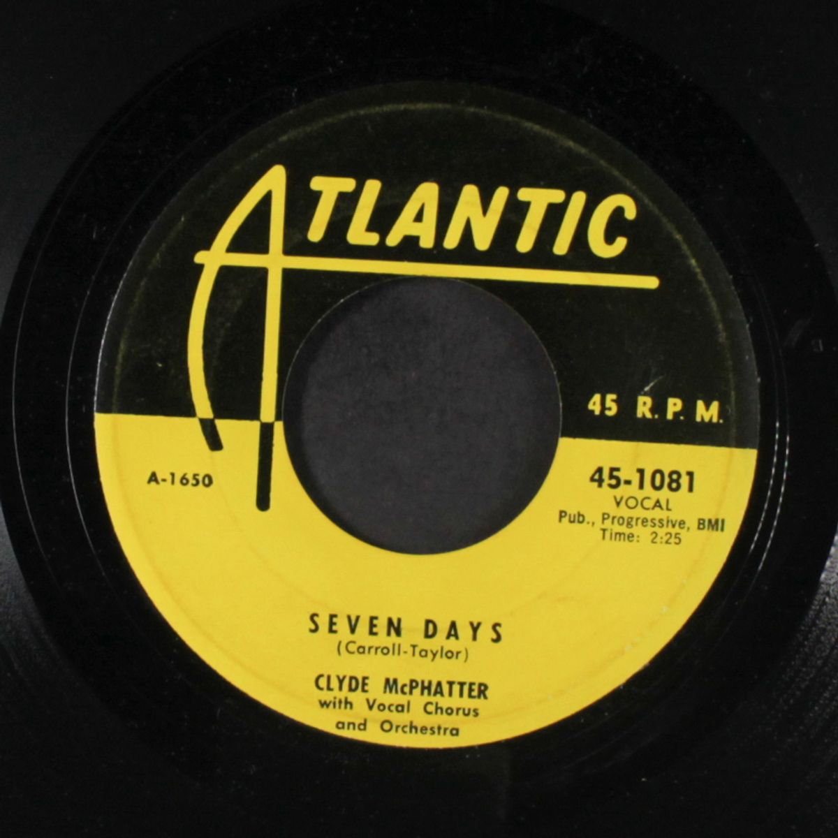 seven days / i'm not worthy of you by CLYDE MCPHATTER