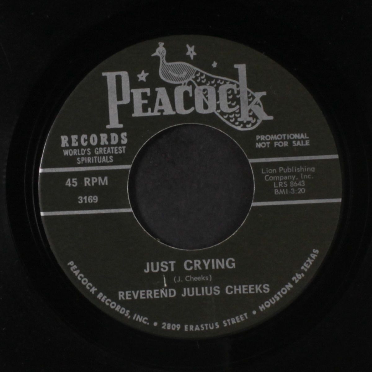 just crying / same train by REV. JULIUS CHEEKS