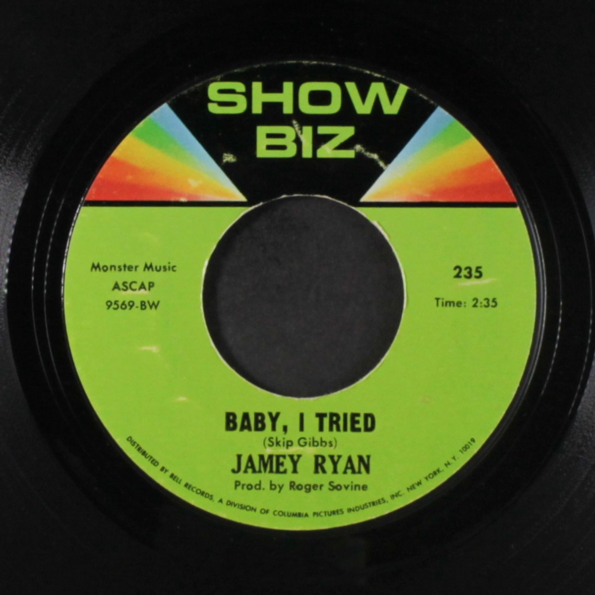 baby, i tried / sunshine blue by JAMEY RYAN