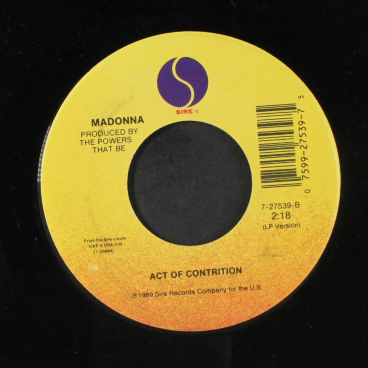 like a prayer / act of contrition by MADONNA
