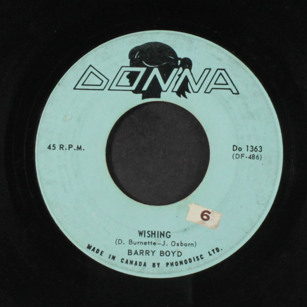 wishing / who you been lovin' by BARRY BOYD