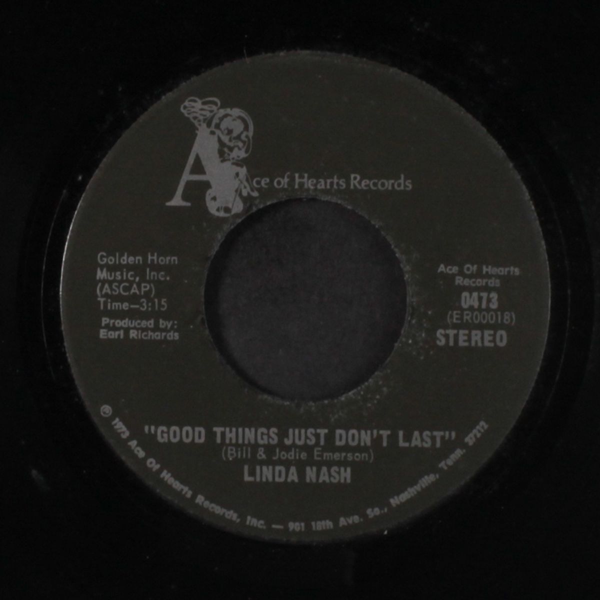 good things just don't last / country boogie woogie by LINDA NASH