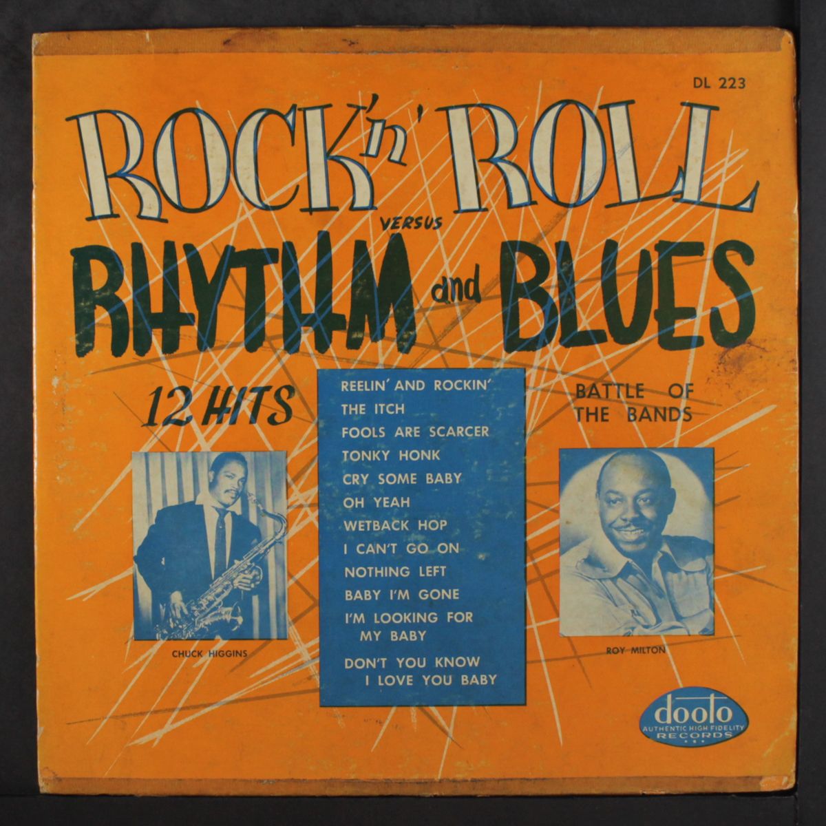 rock 'n' roll versus rhythm and blues by CHUCK HIGGINS / ROY MILTON